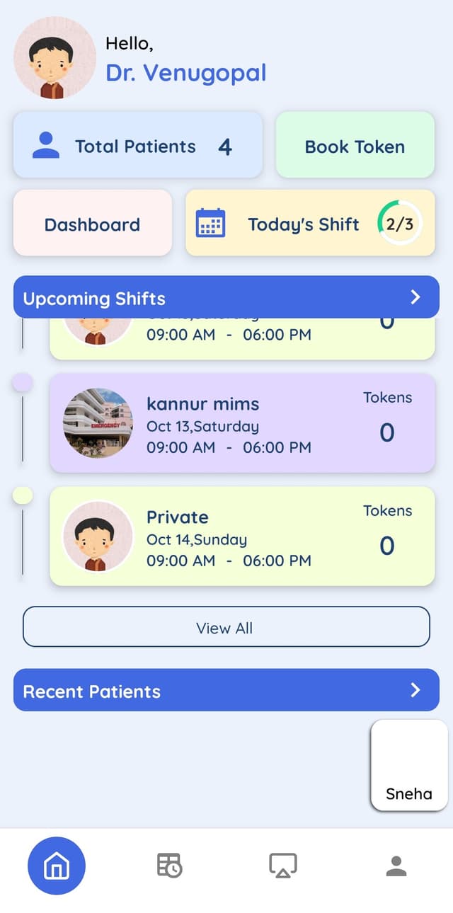 Doctor app screenshot 1